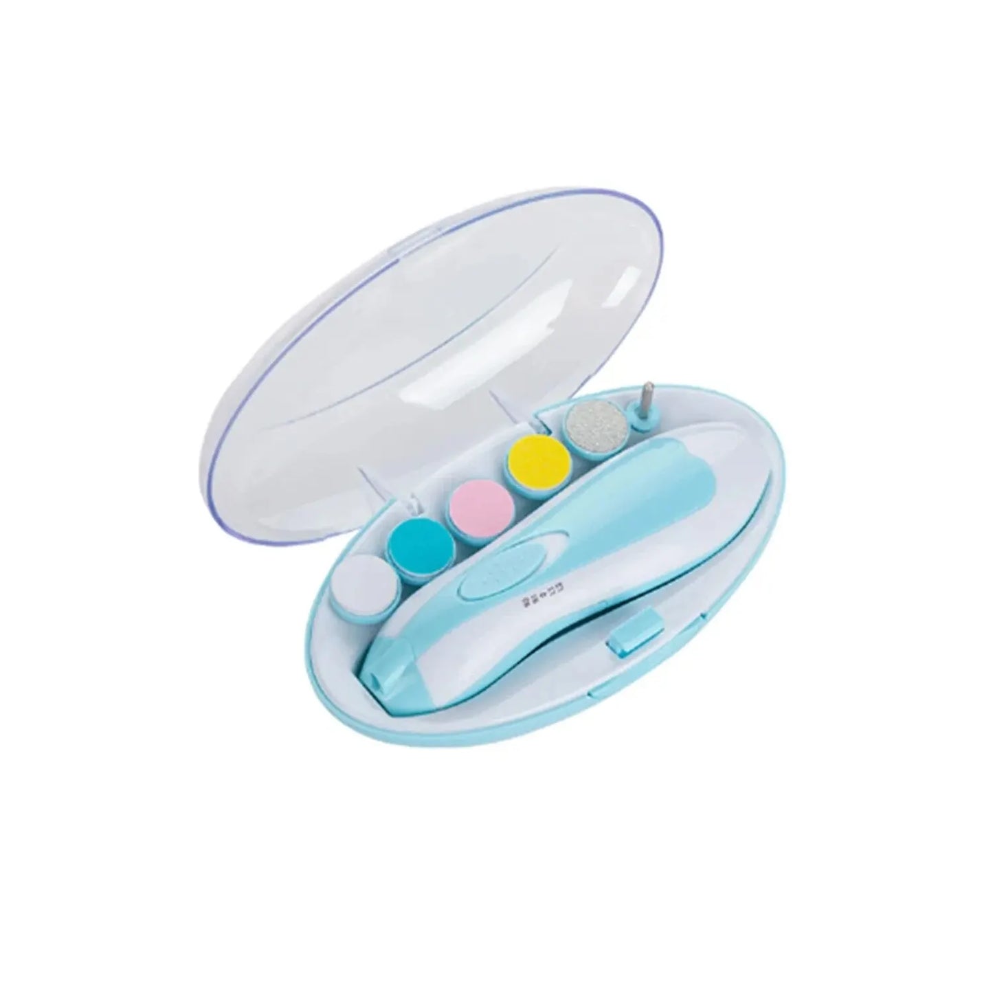 6 in 1 Electric Baby Nail Trimmer Sharpener, Kids Scissors, Baby Nail Care Trimmer Manicure